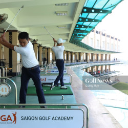 Học viên golf Sài Gòn SGA